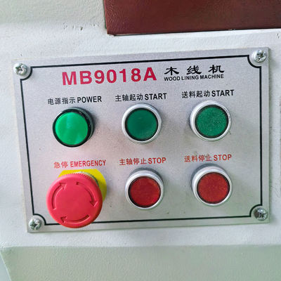 40*115*180 Herramientas de instalación para la máquina de moldeo de líneas de madera de alta precisión MB9018A