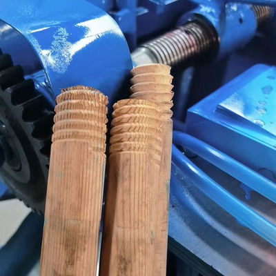 Máquina de roscado de 15 mm para la producción automática de escobas pequeñas