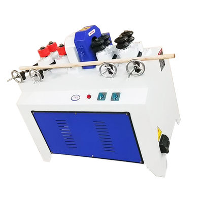 4kW de potencia Doble dentro y doble fuera de espesor ajustable máquina de rodillas redondas de madera