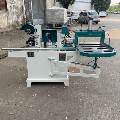 MJ105 Precisión Pneumática Máquina de tensión de cinco discos de sierra de un solo extremo Equipo de tensión recta