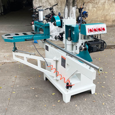 MJ105 Precisión Pneumática Máquina de tensión de cinco discos de sierra de un solo extremo Equipo de tensión recta