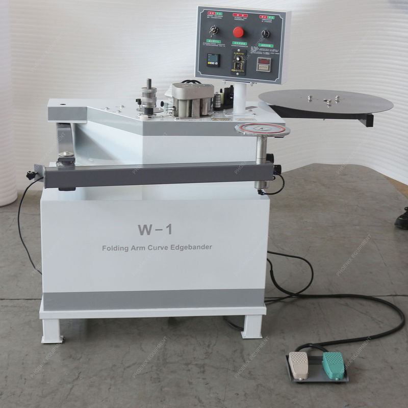 Máquina automática de curvas de banda de borde de esquina laminada para muebles de madera y hoteles