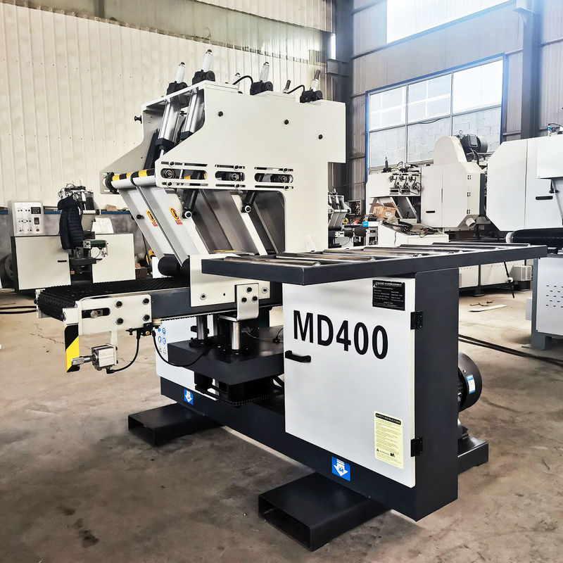 Potencia 18.5kw Automática de trabajo de la madera Serra de banda horizontal para el corte de madera cuadrada de precisión