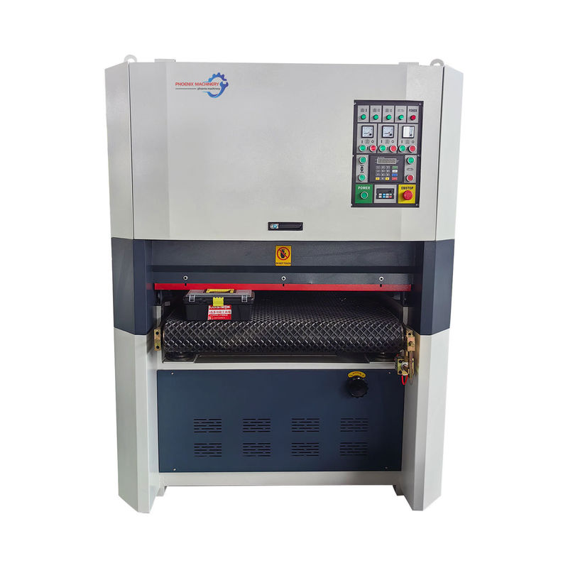11kw Motor Tercera Unidad B-R-RP1000 Personalización Cinturón ancho de tambor Planer Sander con gabinete