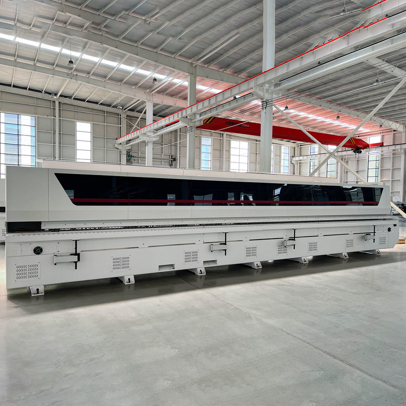 5KW Semi-J fresado en bruto máquina de banda automática de borde para la producción de puertas de gabinete