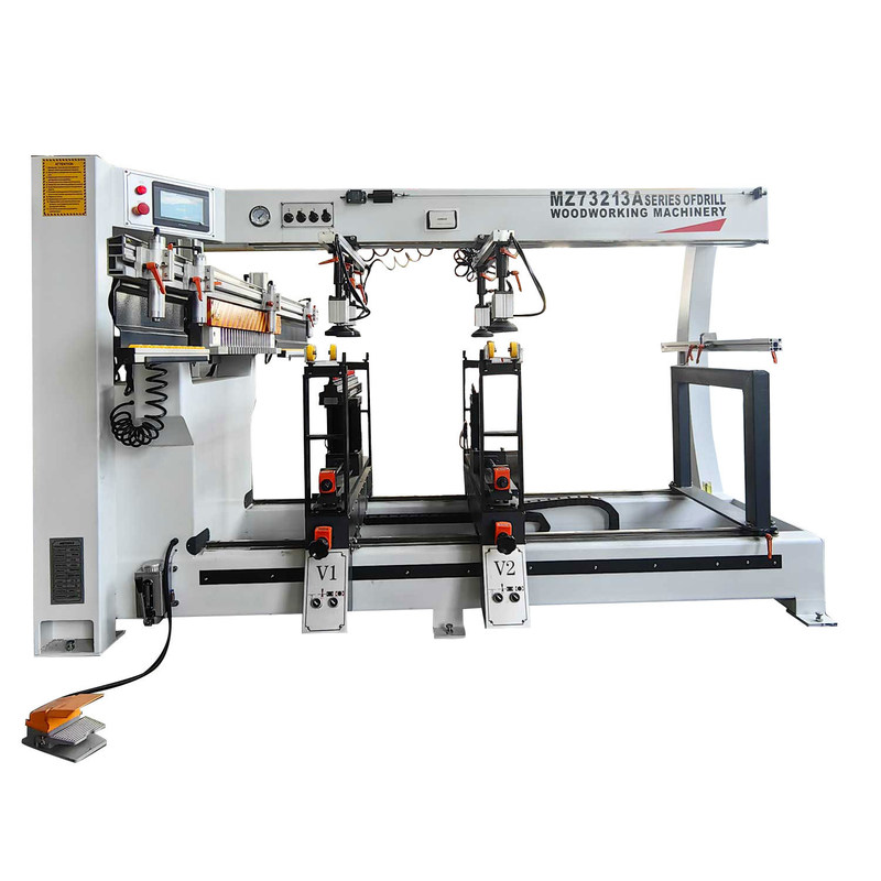 MZ73213A Maquina de perforación de madera horizontal de filas dobles para gabinetes de cocina