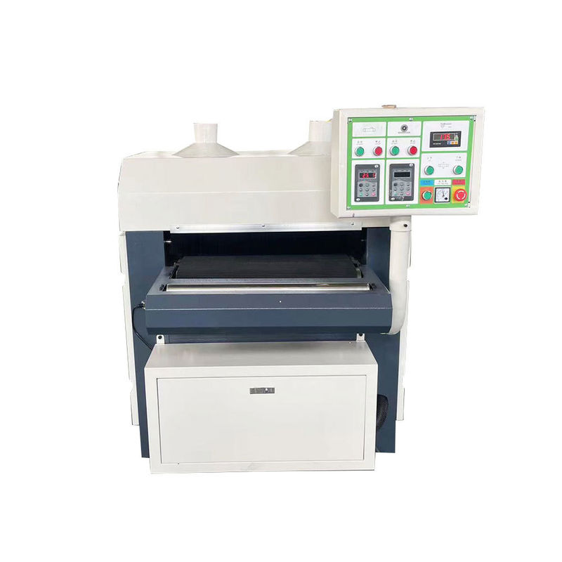 5.5kW de potencia de la madera 1000 mm Automático de cinturón ancho de la brocha de madera Sander máquina para el suelo