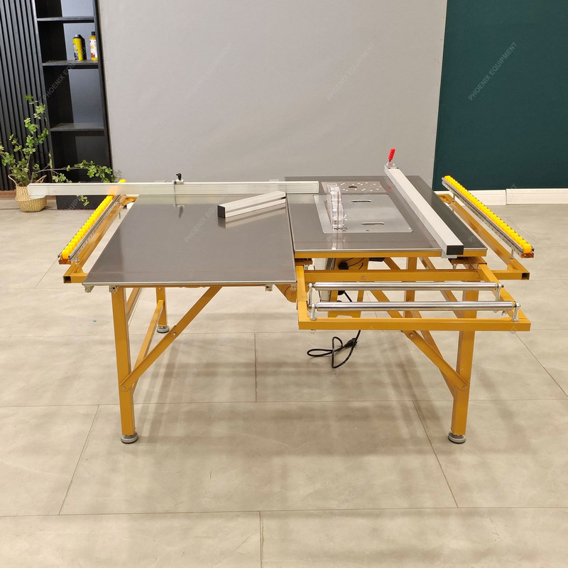 80 KG PDMJ16 Panel de mesa corredera Se vio para paneles de madera de precisión Corte de madera contrachapada