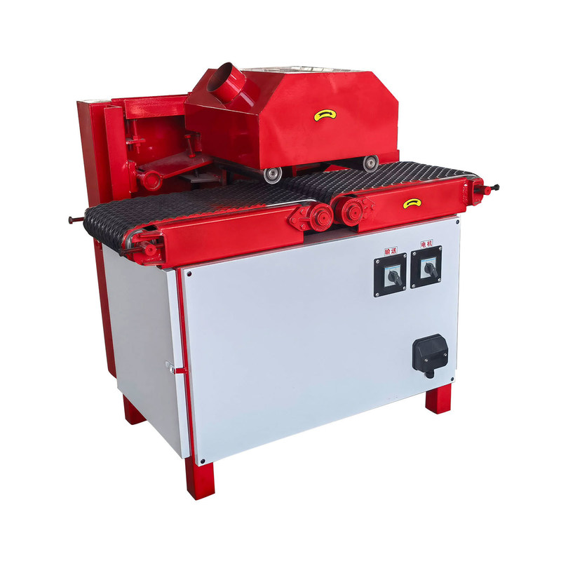 Máquina de corte de madera con sierra circular PDPJ300 de hojas múltiples para contrachapado de madera maciza