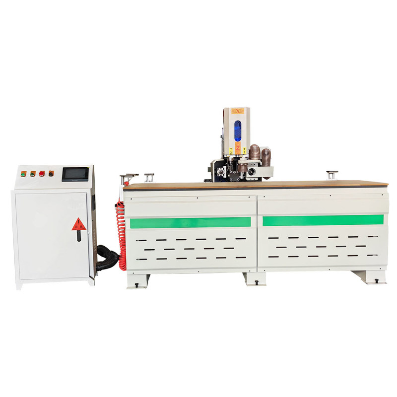 Máquina de perforación de bisagra para cerraduras de puertas de madera