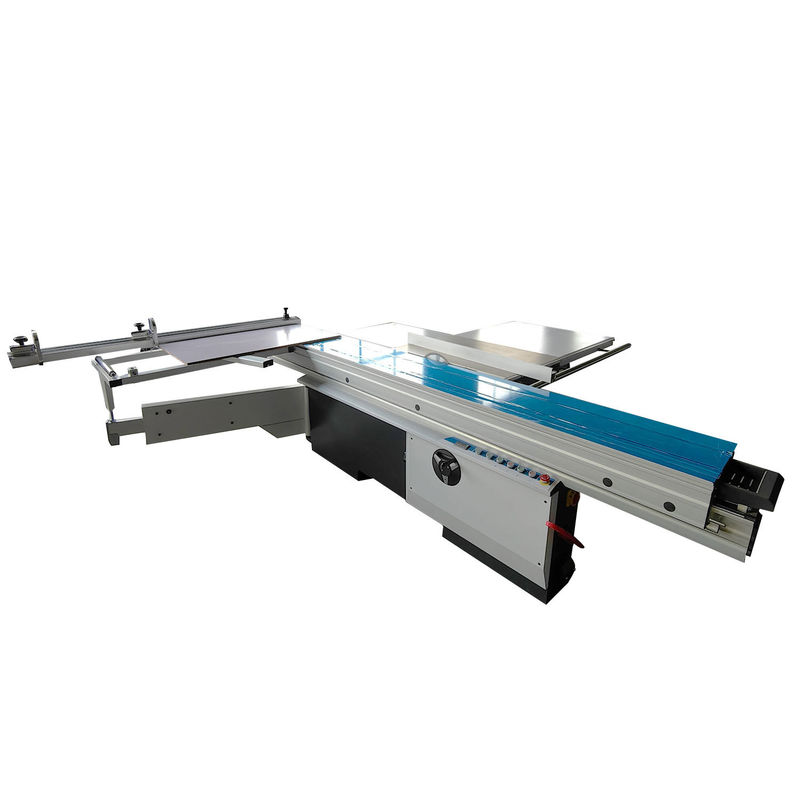 Máquina de cortar paneles de madera MJ3200 3200mm Serradora de mesa corredera para el trabajo de la madera en muebles