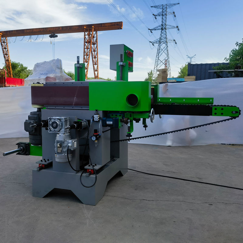 0.37kw Motor de empuje P2S150 Sander de doble cara para la madera