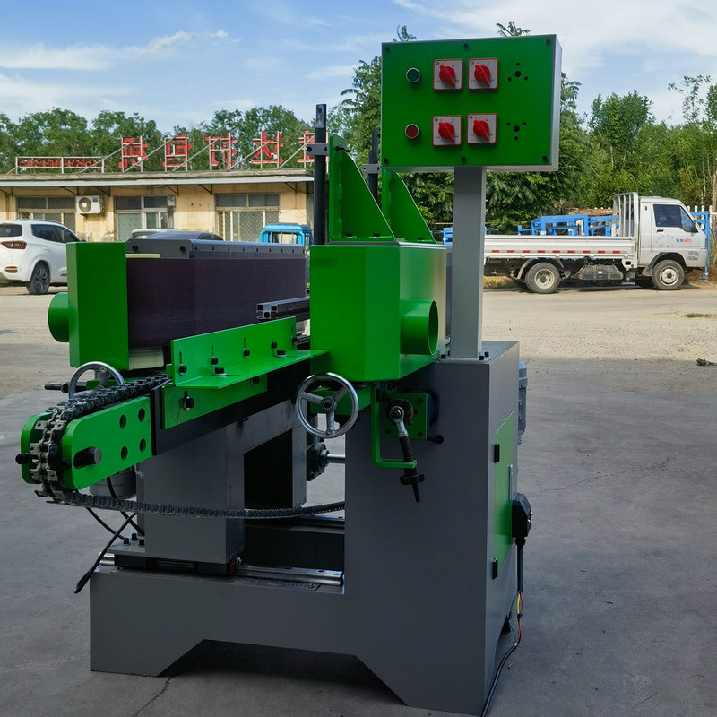 0.75kw Motor transportador P2S150 Máquina de pulido automático de madera de dos lados