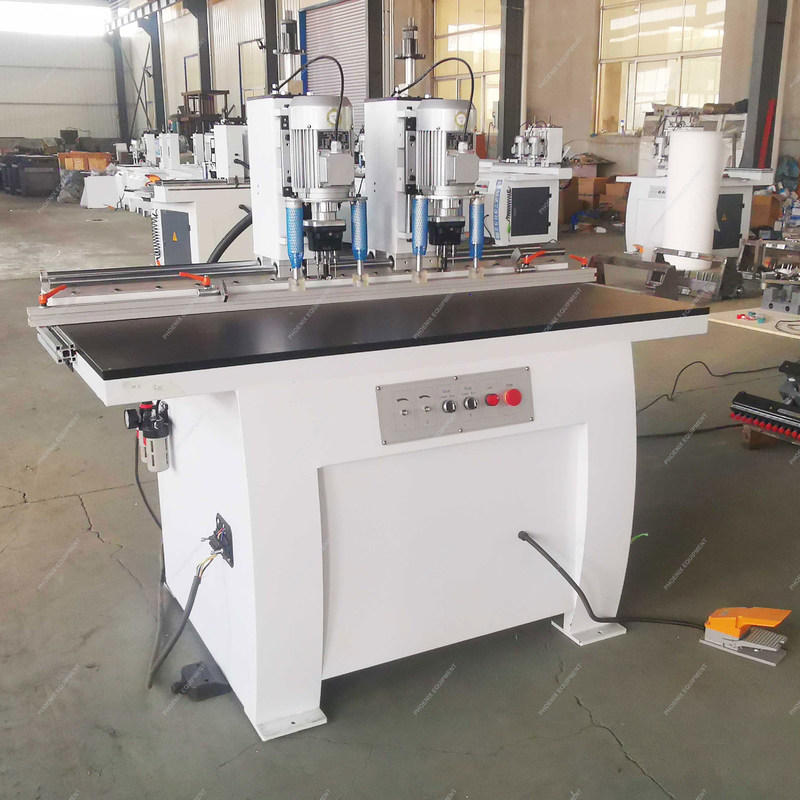 1700x850x1700mm MZ73032 Máquina de perforación de madera de doble cabeza con 3 espíndelas