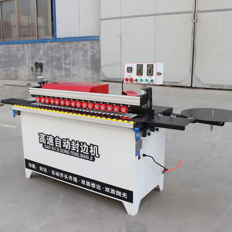 Máquina de banda de borde de alta velocidad para muebles de carpintería fácil y precisa operación