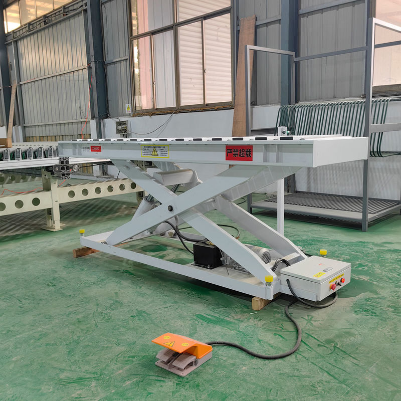 3kw 380v / 50hz mesa de rodillos de elevación eléctrica y versátil para tiendas de materiales de construcción
