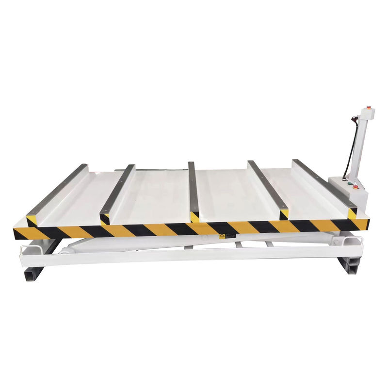 Tabla de elevación de tijeras hidráulicas de trabajo pesado para procesamiento y carga de muebles de paneles