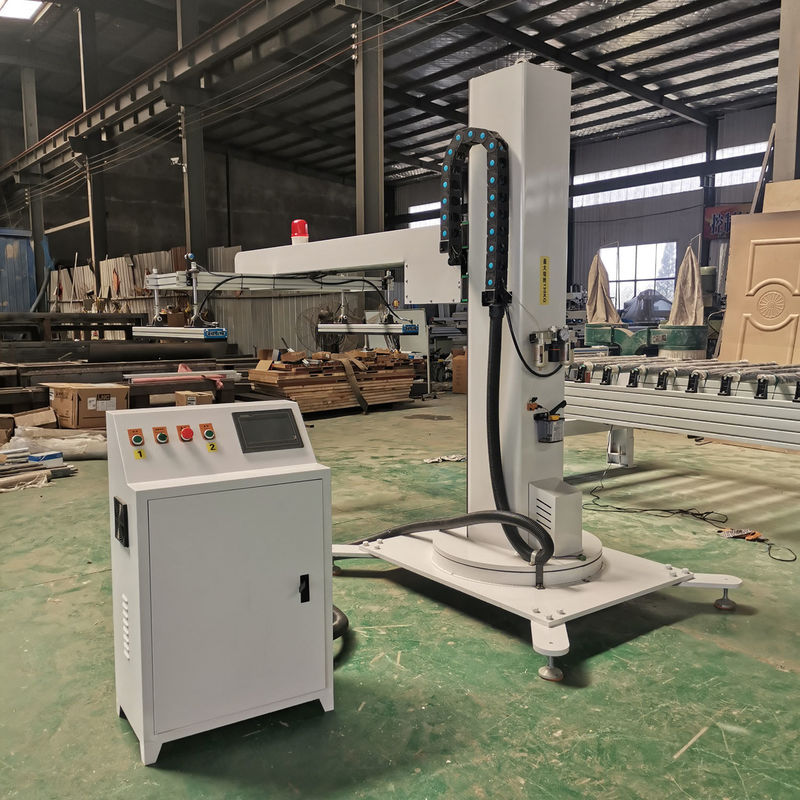 Equipo de manipulación de material de procesamiento de madera fácil de operar con servomotor giratorio de 750W