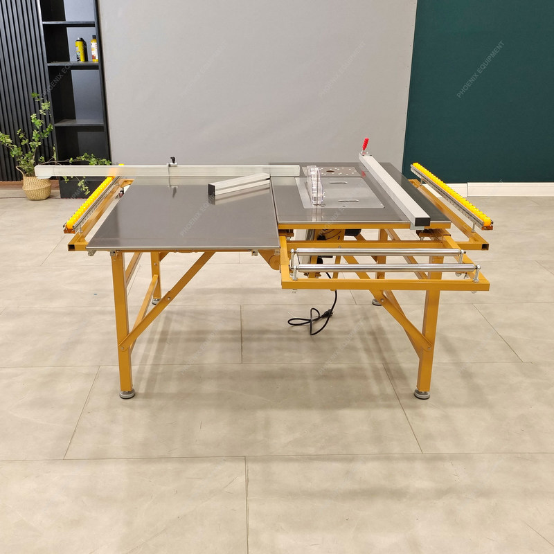 Conveniente y versátil PDMJ16 Mini Panel de mesa portátil Saw con puntaje Saw Blade 2kw