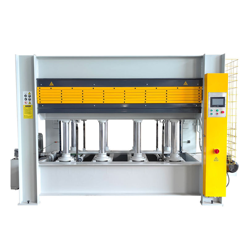 Máquina de prensado en caliente PH160 de 5 capas para paneles de piel automáticos de madera de madera de contrachapado de MDF