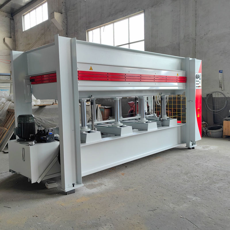 PH120 2 capas Máquina de prensado automática hidráulica para puertas con presión total de 120 T