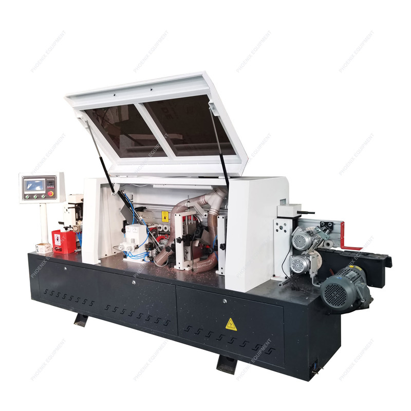Máquina automática de bandaje de bordes de muebles para la fabricación de cartones artificiales industriales