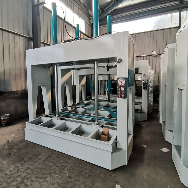 Máquina de laminado a presión fría para la elaboración de madera de 1000 mm de apertura máxima para operación automática
