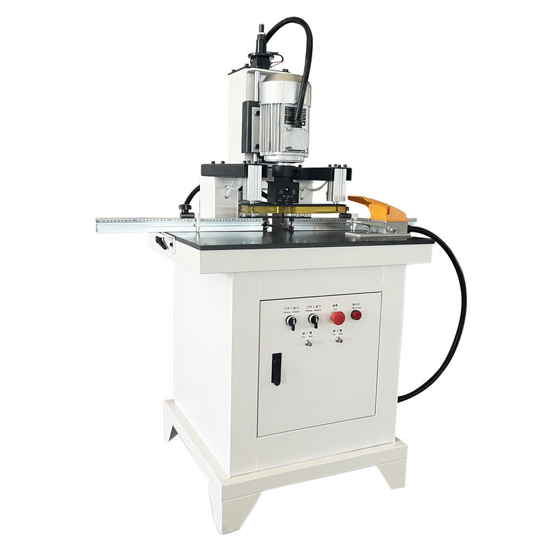 Máquina de perforación vertical con bisagra para paneles de puertas de muebles en talleres de reparación de máquinas
