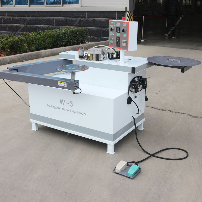 10.8m/min Velocidad de alimentación de los paneles W3 Máquina automática de bandaje de mini bordes para la madera