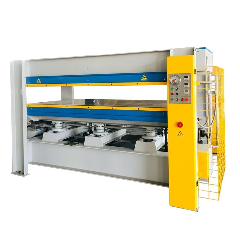Maquina de prensado en caliente de madera laminada con alta productividad y buena
