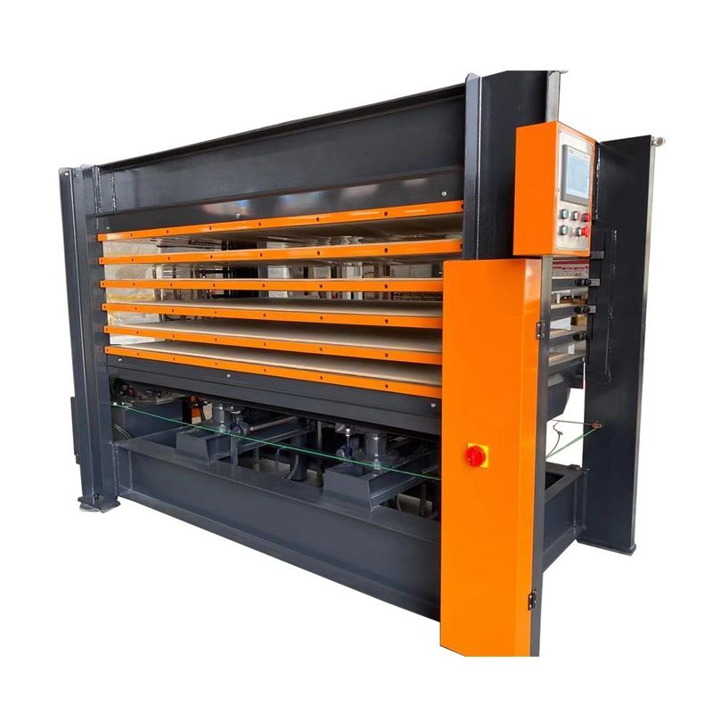 Máquina de prensado isostático caliente de 35 kW para el proceso de producción de piel de puerta de madera