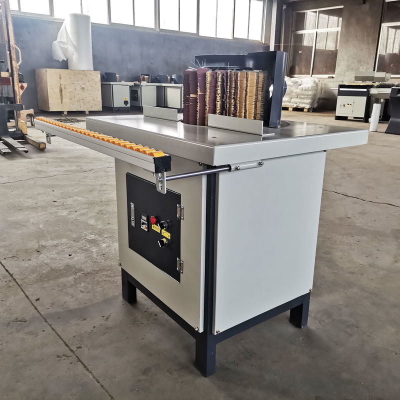 380v/50Hz Armoir de trabajo de la madera de la puerta del borde del cepillo Sander tambor lateral lijadora de la máquina de pulir puertas de madera