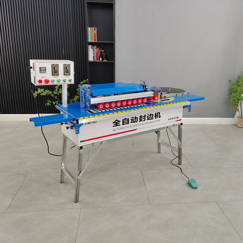220V/380V/personalización DW102 Armario curvo Automático de la carpintería Muebles redondeando borde de bandaje