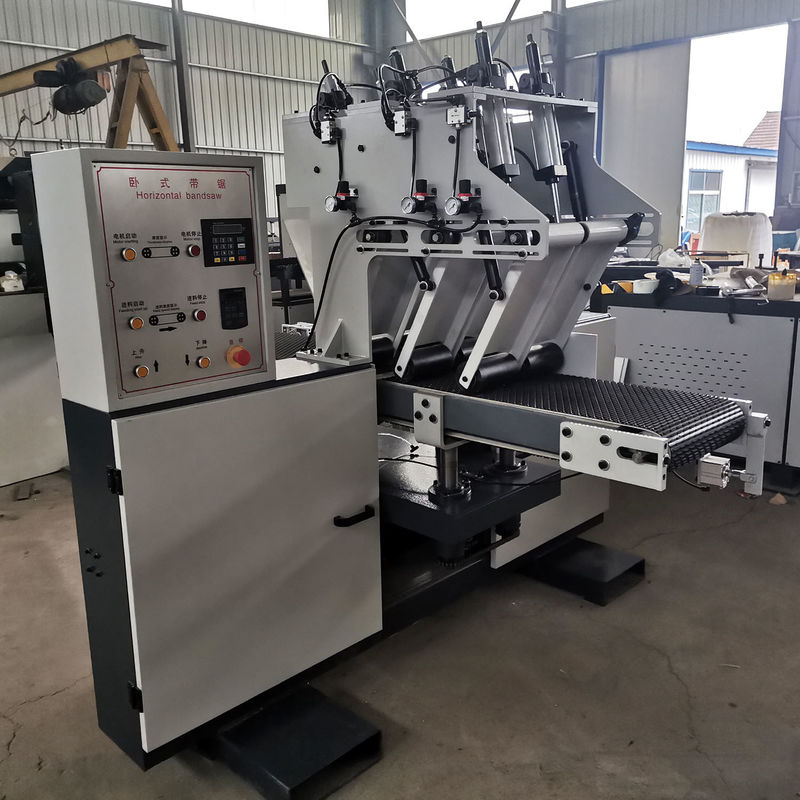 500 mm Máquina de corte de madera de banda de trabajo de tipo sierra para elaboración automática de madera