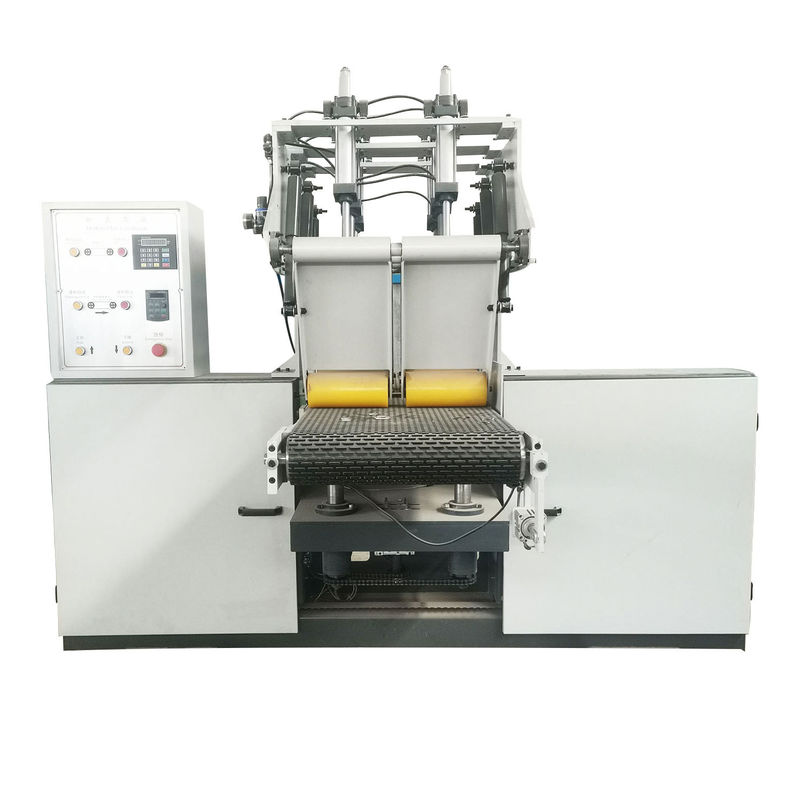 500 mm Serratura de banda de corte de madera horizontal para madera de losas 1900 KG Peso 21,12kw Potencia