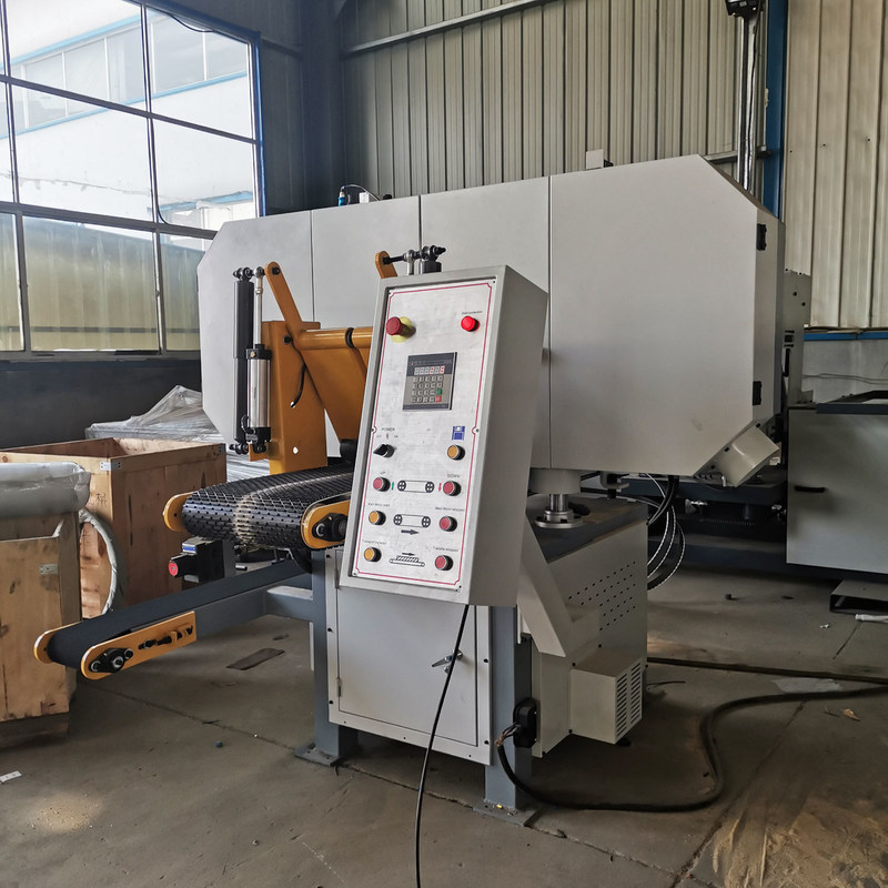 Potencia total 17,22kw Máquina de sierra de banda CNC de madera MJ400 para la madera