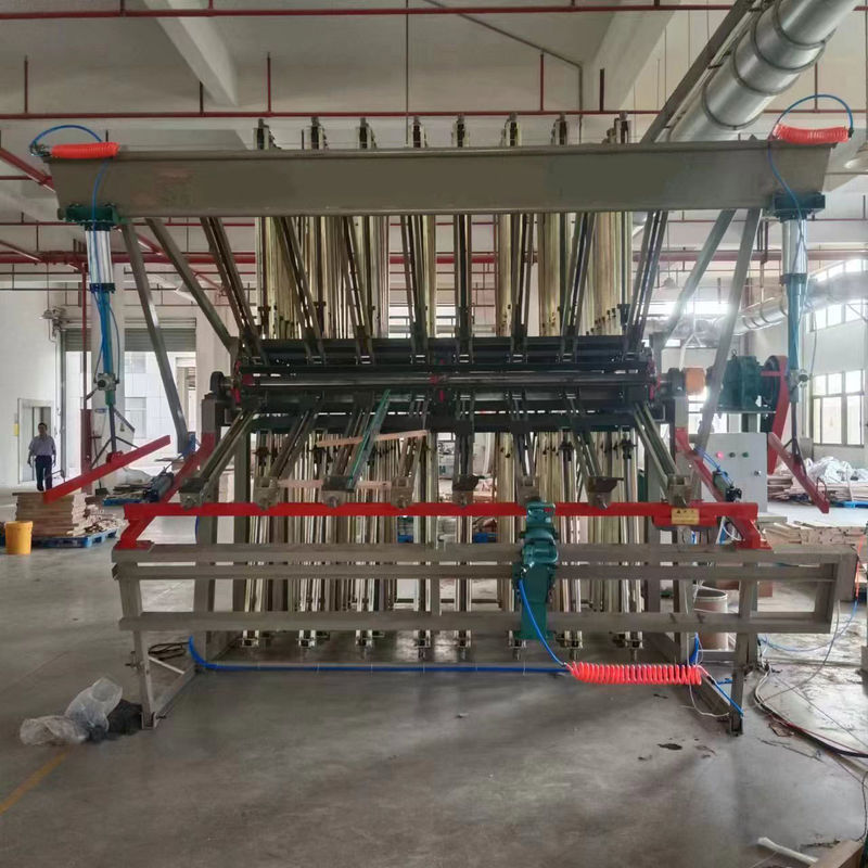 8 Mesa de trabajo MY2500B-8 Prensa de pegado de madera sólida portador de pinzas neumáticas rotativas para la madera