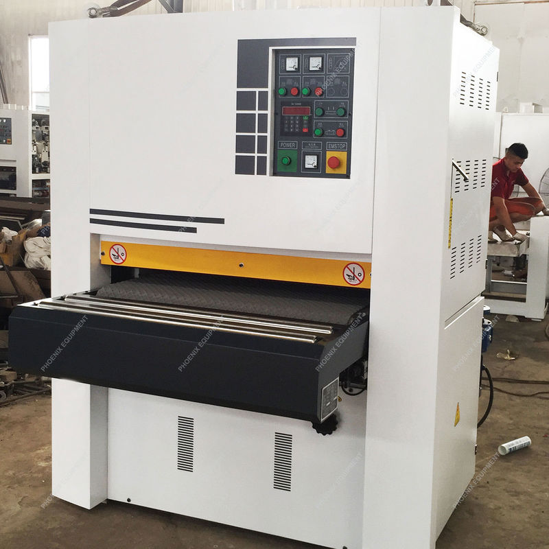 Máquina de lija de madera R-RP1000 Planadora de espesor de banda ancha para la producción de contrachapados de grado