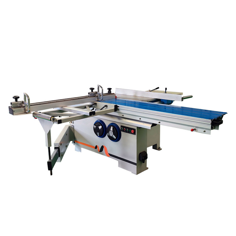 Máquina de corte de madera industrial de precisión de panel de corte de madera de mesa corredera