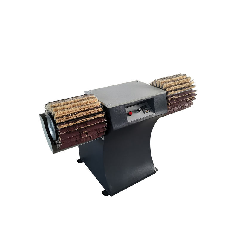 Manual de carpintería de doble rollo de tambor cepilla de lija para pequeña máquina de lija de madera sólida