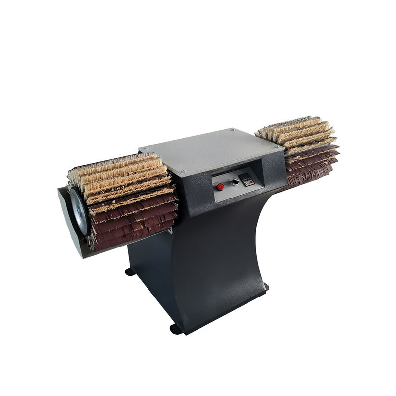 Máquina de lija de doble eje fácil de operar para el cepillado de tableros de madera con forma de banco