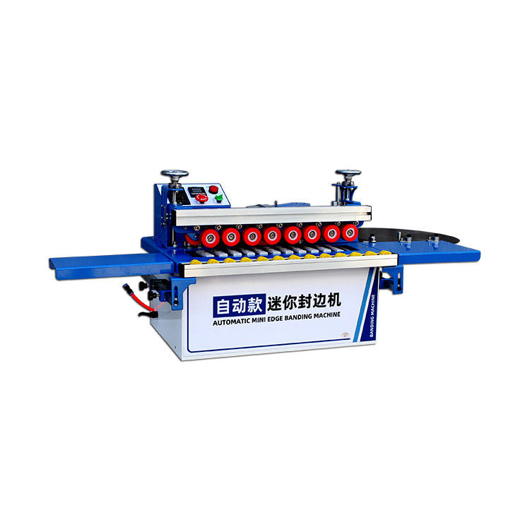 Máquina de bandaje de borde para la carpintería Mini curva automática y línea recta de doble propósito