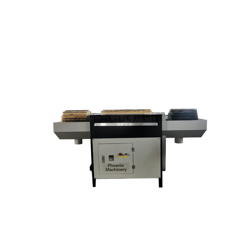 1.5kW Power Drum Brush Sander para lijar tablas de melamina en la producción de muebles