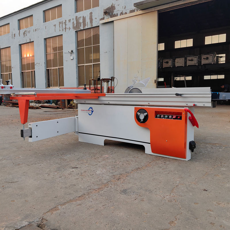 Tabla corredera longitud de 2300 mm Serradura de paneles de madera para maquinaria estable para la madera
