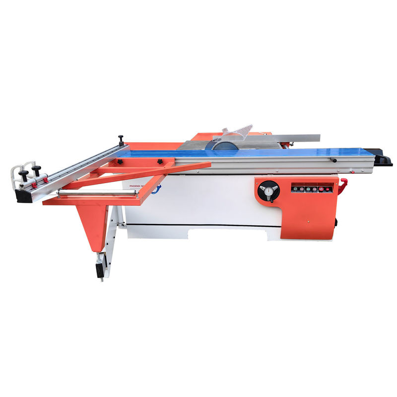 MJ6123 2300mm 45/90 grados panel de mesa corredera máquina de corte de madera para muebles