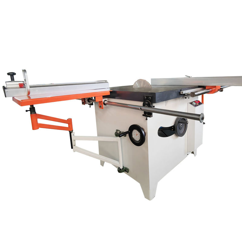 Serradura circular de 45 grados para tablero de corte horizontal deslizante y corte de materiales