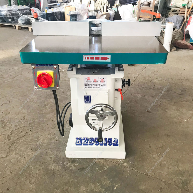 MX5115 Moldeador de mandíbula de mesa deslizante de eje único vertical para fresadora de madera