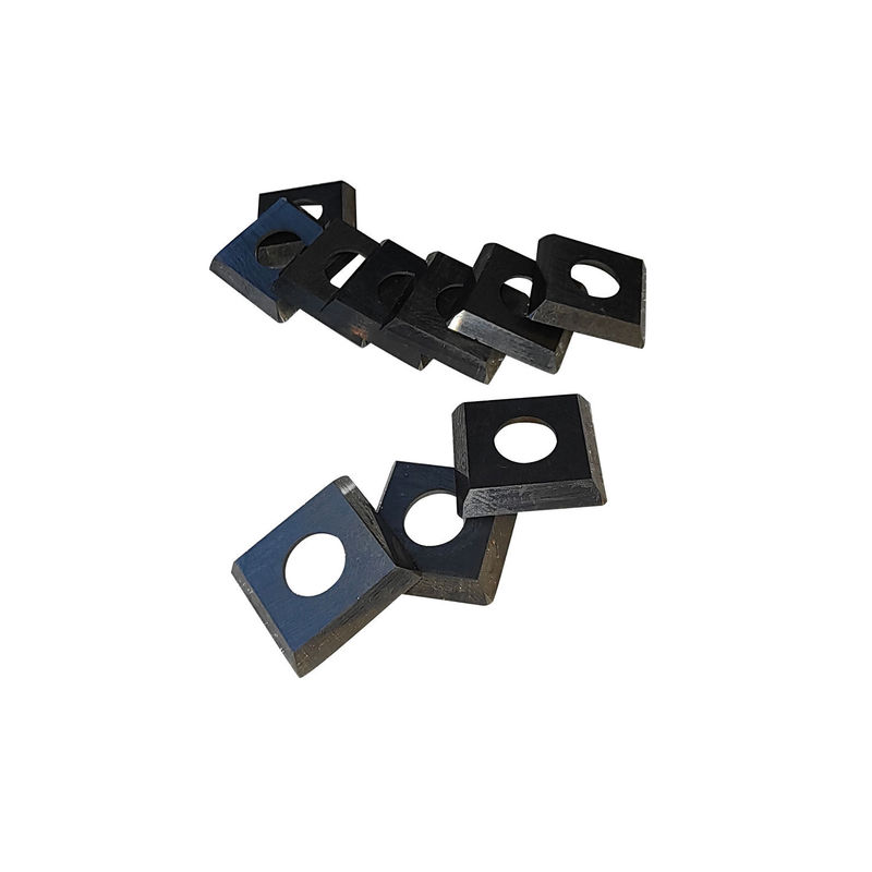 15*15*2.5 Cuchillos de carburo para la carpintería para el planado en espiral herramientas de corte de cuchillas inserta