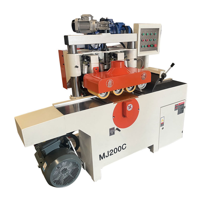 Separador de material pequeño con sierra cuadrada de madera de alta velocidad y potencia de 11 kW