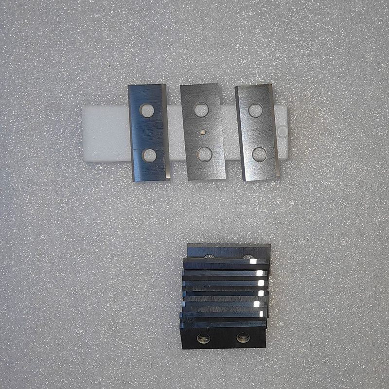 30x12x1.5 Talleres de reparación de maquinaria Trabajo de madera Cuchillo planador para cabeza de cortador en espiral